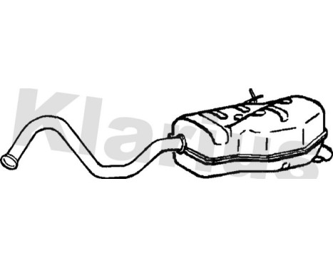 End muffler