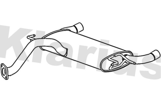 End muffler
