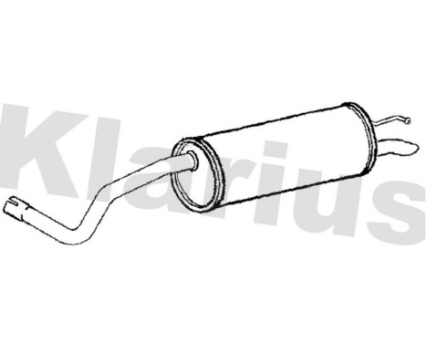 End muffler