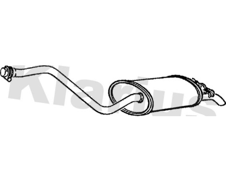 End muffler