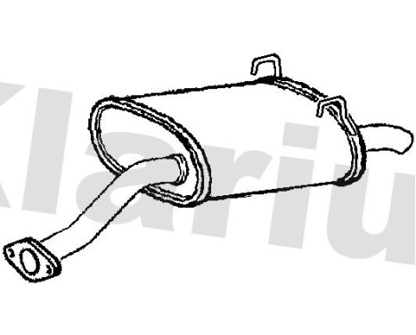 End muffler