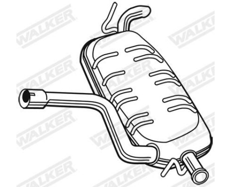 End silencer 23063 Walker, Image 2
