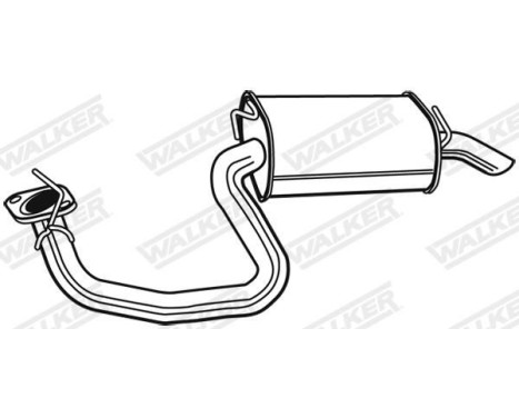 End silencer 24142 Walker, Image 2