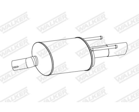 End silencer 24237 Walker, Image 2