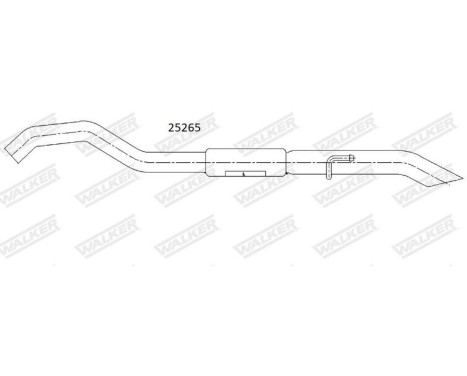 End silencer 25265 Walker, Image 2