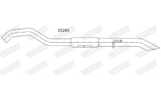 End silencer 25265 Walker, Image 2