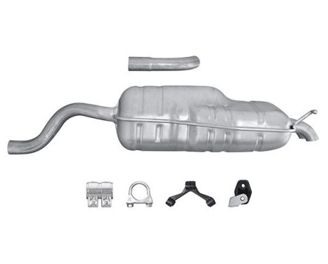 End silencer - Easy2Fit Kit - Set with mounting parts, Image 2