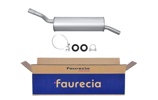 End silencer - Easy2Fit Kit - Set with mounting parts