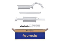 End silencer - Easy2Fit Kit - Set with mounting parts