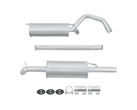 End silencer - Easy2Fit Kit - Set with mounting parts, Image 2