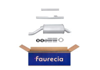 End silencer - Easy2Fit Kit - Set with mounting parts