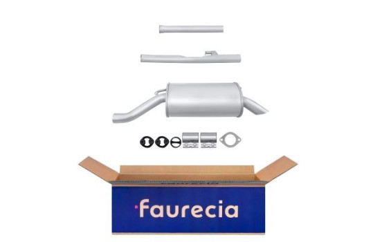 End silencer - Easy2Fit Kit - Set with mounting parts
