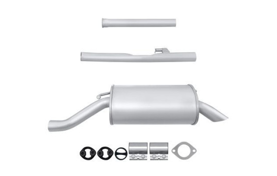 End silencer - Easy2Fit Kit - Set with mounting parts, Image 2