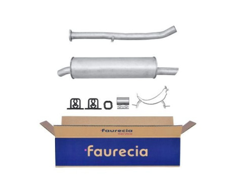 End silencer - Easy2Fit Kit - Set with mounting parts