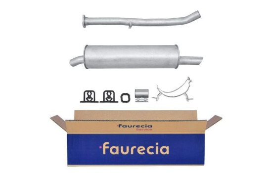End silencer - Easy2Fit Kit - Set with mounting parts