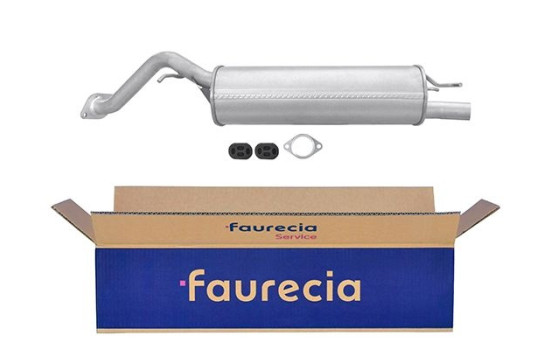 End silencer - Easy2Fit Kit - Set with mounting parts