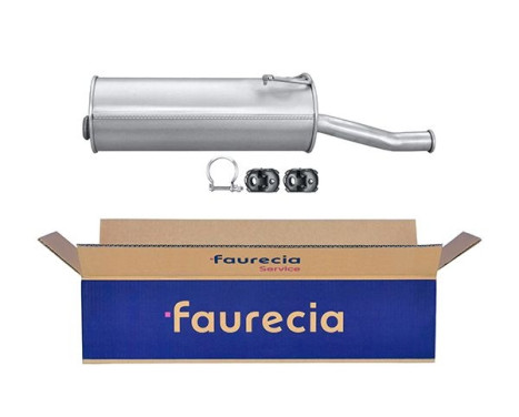 End silencer - Easy2Fit Kit - Set with mounting parts