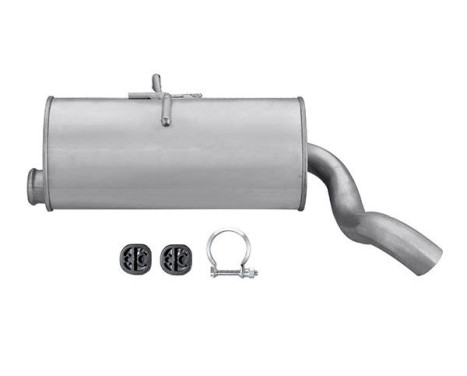 End silencer - Easy2Fit Kit - Set with mounting parts, Image 2