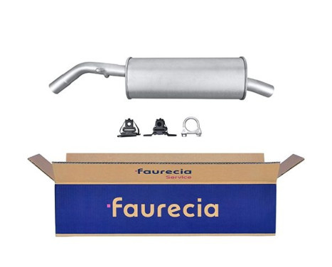 End silencer - Easy2Fit Kit - Set with mounting parts