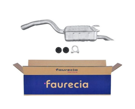 End silencer - Easy2Fit Kit - Set with mounting parts