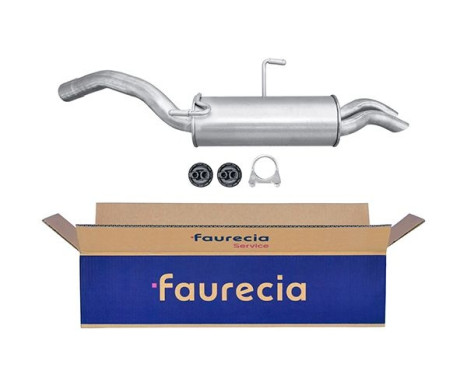 End silencer - Easy2Fit Kit - Set with mounting parts