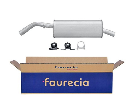 End silencer - Easy2Fit Kit - Set with mounting parts