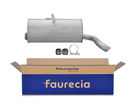 End silencer - Easy2Fit Kit - Set with mounting parts