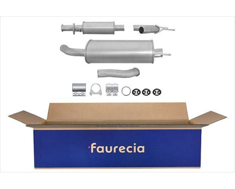 End silencer - Easy2Fit Kit - Set with mounting parts