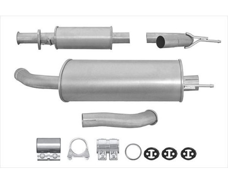 End silencer - Easy2Fit Kit - Set with mounting parts, Image 2