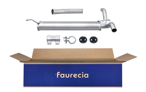 End silencer - Easy2Fit Kit - Set with mounting parts