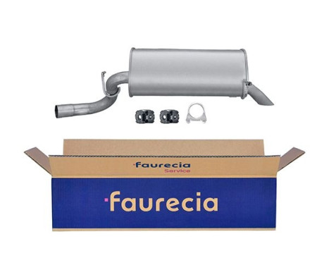 End silencer - Easy2Fit Kit - Set with mounting parts