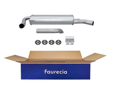 End silencer - Easy2Fit Kit - Set with mounting parts