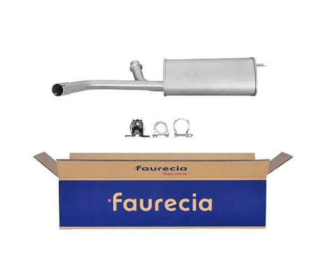 End silencer - Easy2Fit Kit - Set with mounting parts