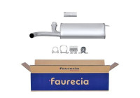 End silencer - Easy2Fit Kit - Set with mounting parts