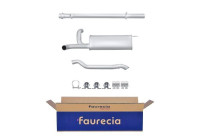 End silencer - Easy2Fit Kit - Set with mounting parts