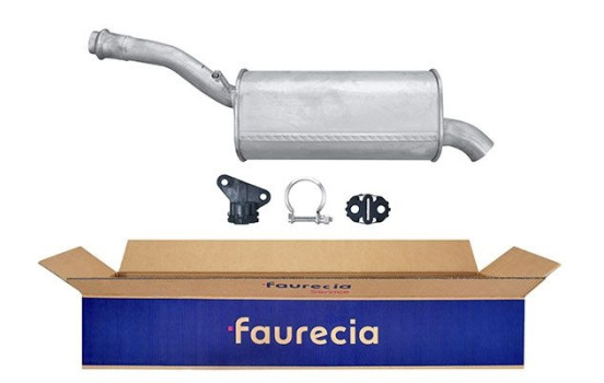 End silencer - Easy2Fit Kit - Set with mounting parts