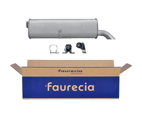 End silencer - Easy2Fit Kit - Set with mounting parts