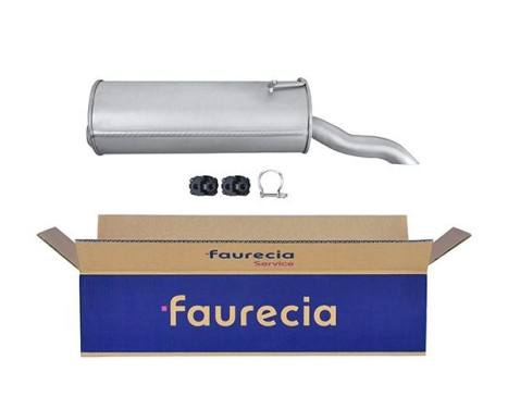 End silencer - Easy2Fit Kit - Set with mounting parts