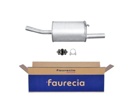 End silencer - Easy2Fit Kit - Set with mounting parts