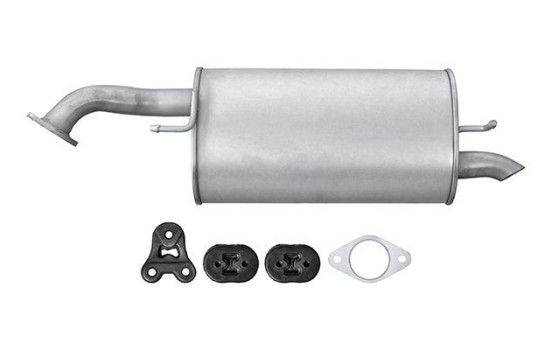 End silencer - Easy2Fit Kit - Set with mounting parts, Image 2