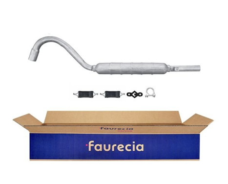 End silencer - Easy2Fit Kit - Set with mounting parts