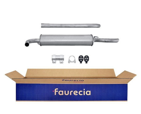 End silencer - Easy2Fit Kit - Set with mounting parts