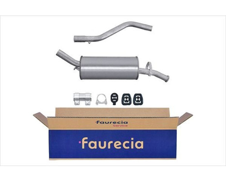 End silencer - Easy2Fit Kit - Set with mounting parts