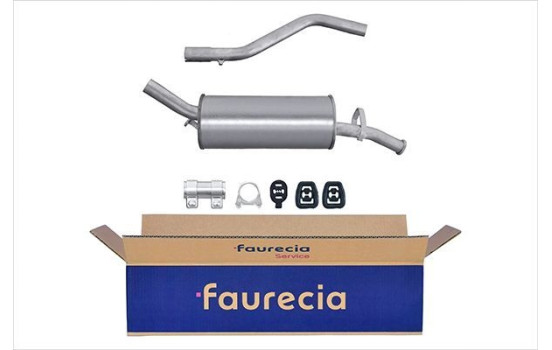 End silencer - Easy2Fit Kit - Set with mounting parts
