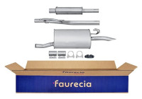 End silencer - Easy2Fit Kit - Set with mounting parts