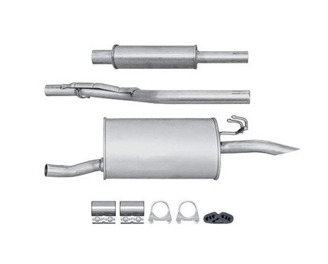 End silencer - Easy2Fit Kit - Set with mounting parts, Image 2