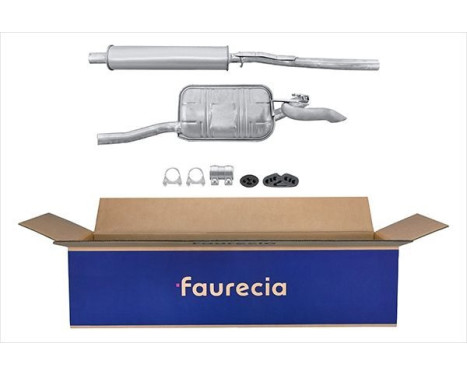 End silencer - Easy2Fit Kit - Set with mounting parts