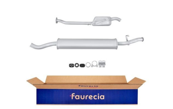 End silencer - Easy2Fit Kit - Set with mounting parts