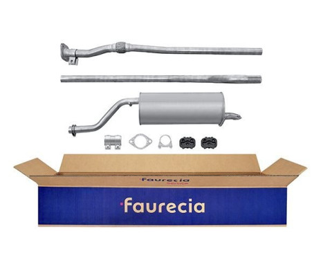 End silencer - Easy2Fit Kit - Set with mounting parts