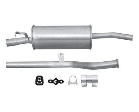 End silencer - Easy2Fit Kit - Set with mounting parts, Image 2